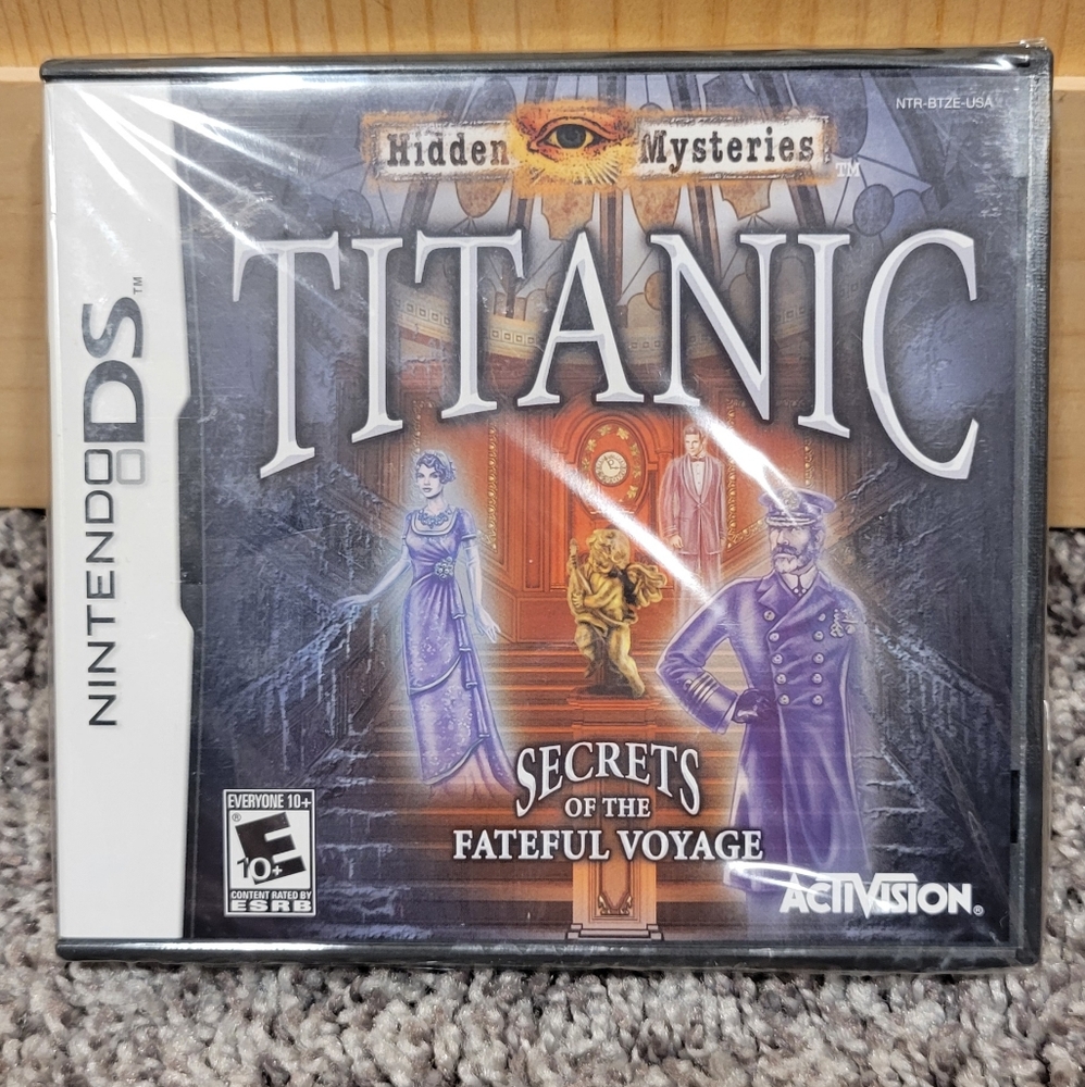 Nintendo DS Titanic Mystery Game